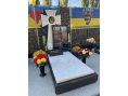 Памятник для военного с казацким крестом 00923